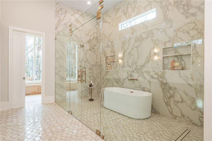 Furnished interior view inside a new home in , Alpharetta (Image 16).