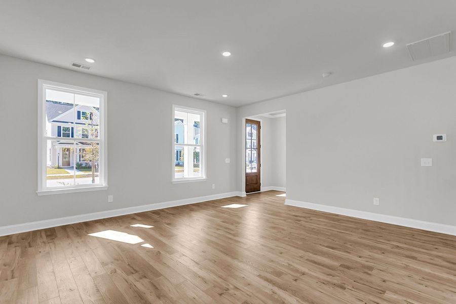 Spacious, unfurnished interior of a new home in Sweetgrass Station, Summerville (Image 44).