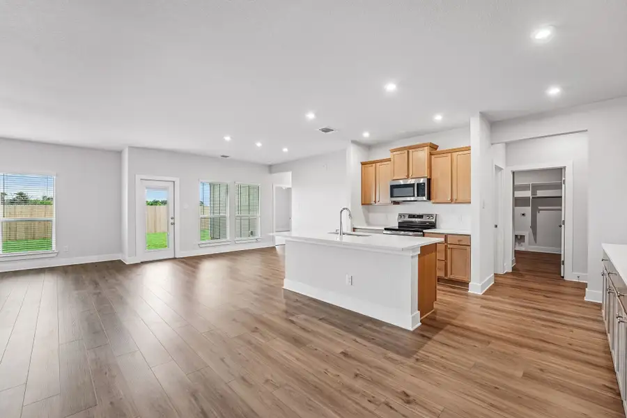 Representative furnished interior of a home built from the Valor by Omega Builders in Wildwood Estates, Nolanville (Image 4).
