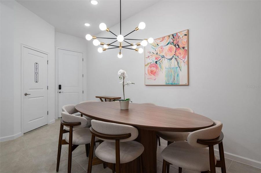 Furnished interior view inside a new home in , Orlando (Image 6).