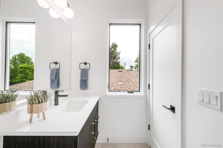 Furnished interior view inside a new home in , Denver (Image 25).