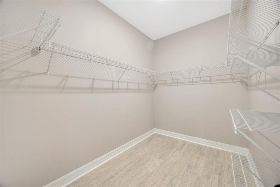 PRIMARY BEDROOM WALK IN CLOSET