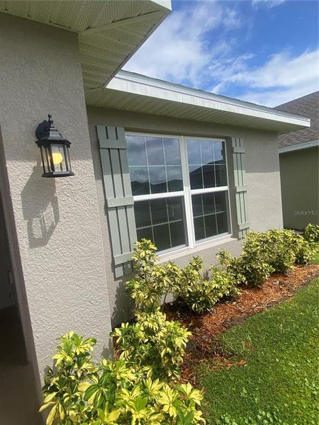 Exterior details and patio area of a home in , Harmony (Image 25). Exterior details and patio area of a home in , Harmony (Image 25).