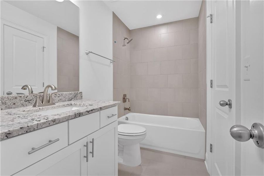 Furnished interior view inside a new home in Ford Landing, Acworth (Image 19).