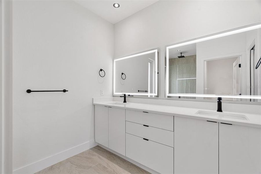Furnished interior view inside a new home in , Placida (Image 14).