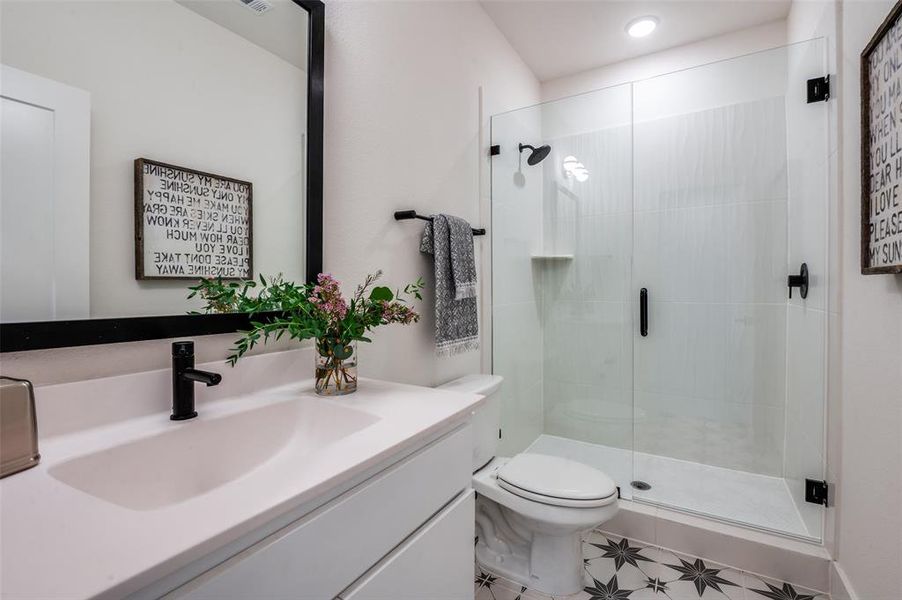 Full bathroom on 3rd level.