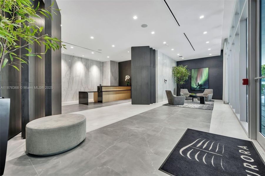 Furnished interior view inside a new home in , Sunny Isles Beach (Image 35).