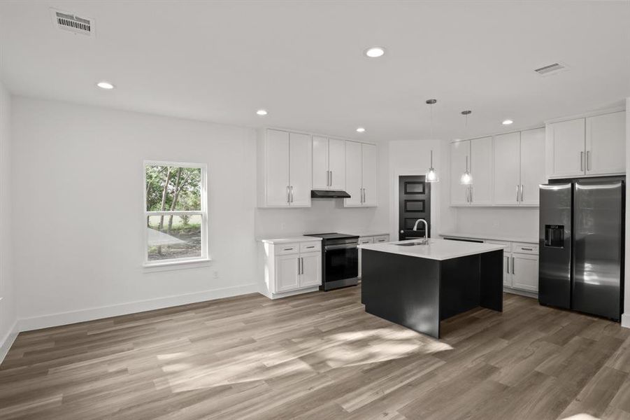 Furnished interior view inside a new home in , Purdon (Image 5).