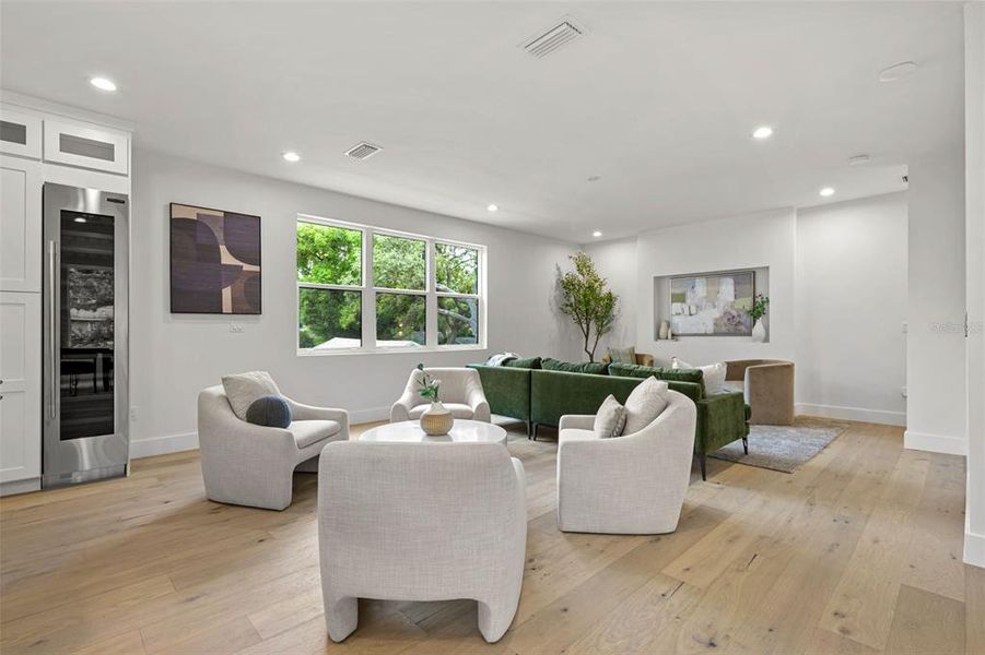 Furnished interior view inside a new home in , Tampa (Image 35).