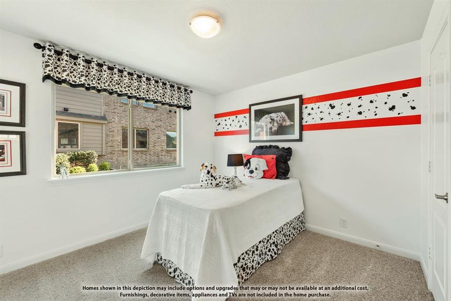 Furnished interior view inside a new home in Bear Creek Elements, Lavon (Image 13).