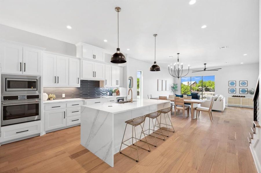 Furnished interior view inside a new home in , Graford (Image 32).