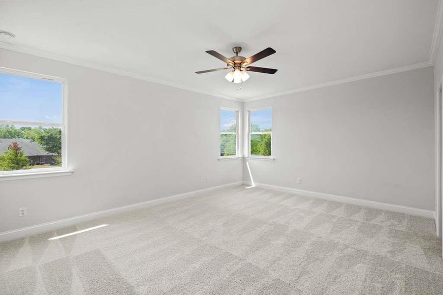 Spacious, unfurnished interior of a new home in Maddox Landing, Hoschton (Image 26).