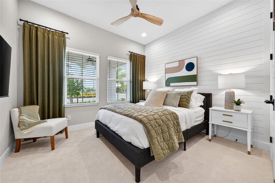 Furnished interior view inside a new home in , Venice (Image 45).