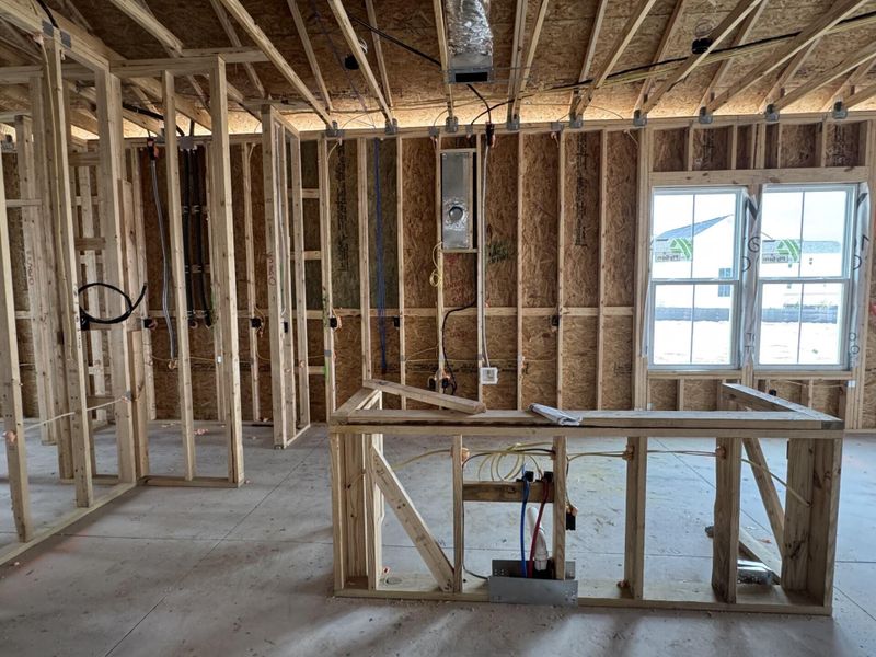 In-progress construction of a new home in Midtown at Nexton, Summerville, SC (Image 23). In-progress construction of a new home in Midtown at Nexton, Summerville, SC (Image 23).
