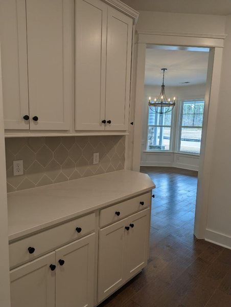 Furnished interior view inside a new home in The Enclave at French Quarter Creek, Huger (Image 12). Furnished interior view inside a new home in The Enclave at French Quarter Creek, Huger (Image 12).