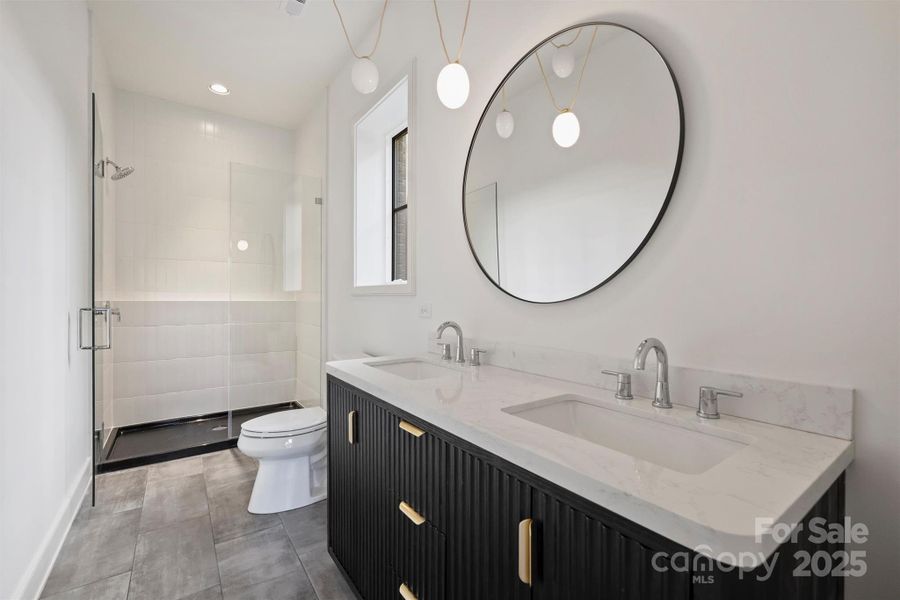 Furnished interior view inside a new home in , Charlotte (Image 33).