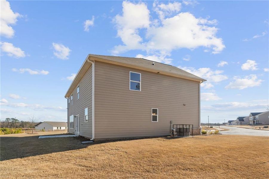 Exterior details and patio area of a home in Highland Park, Stonecrest (Image 3). Exterior details and patio area of a home in Highland Park, Stonecrest (Image 3).