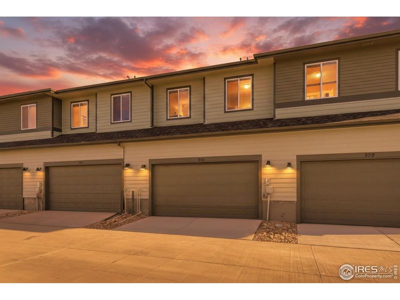 Front exterior of a new home in , Fort Collins, CO, highlighting curb appeal (Image 2). Front exterior of a new home in , Fort Collins, CO, highlighting curb appeal (Image 2).