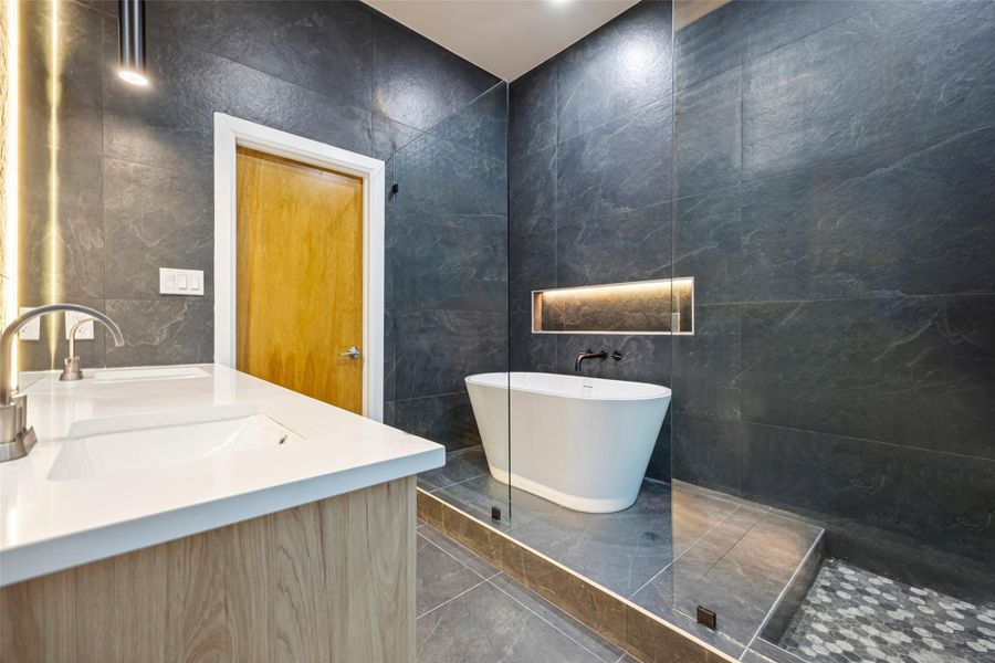 Primary Bathroom- Black option