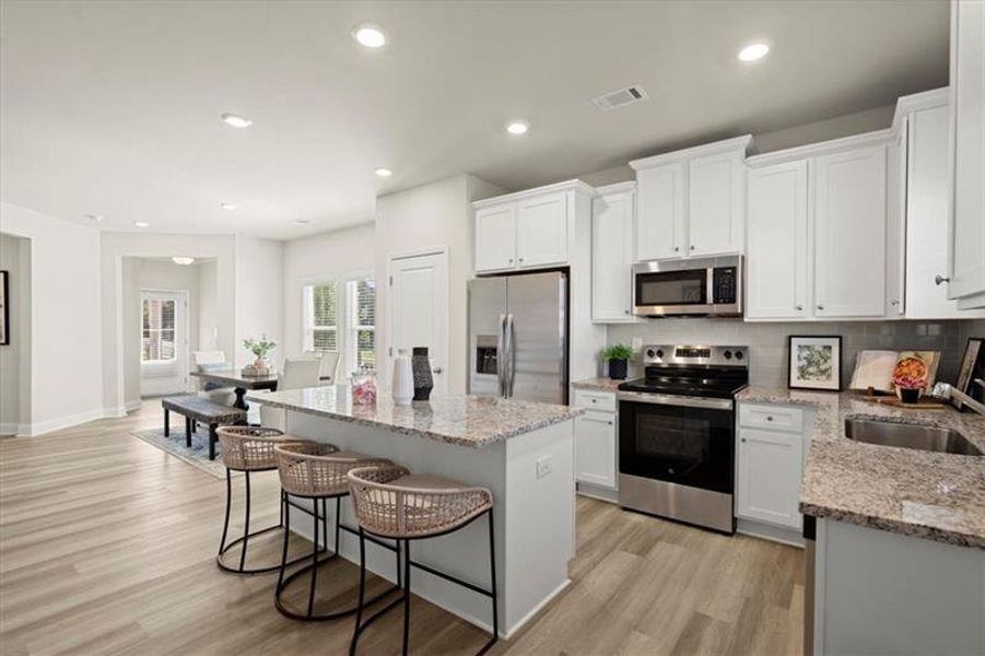 Furnished interior view inside a new home in , Dacula (Image 16). Furnished interior view inside a new home in , Dacula (Image 16).