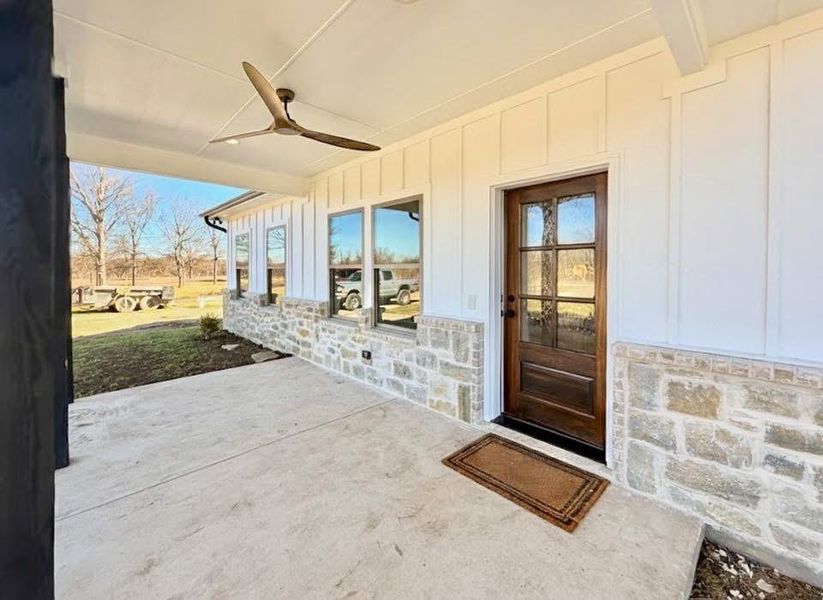 Exterior details and patio area of a home in , Wortham (Image 22). Exterior details and patio area of a home in , Wortham (Image 22).