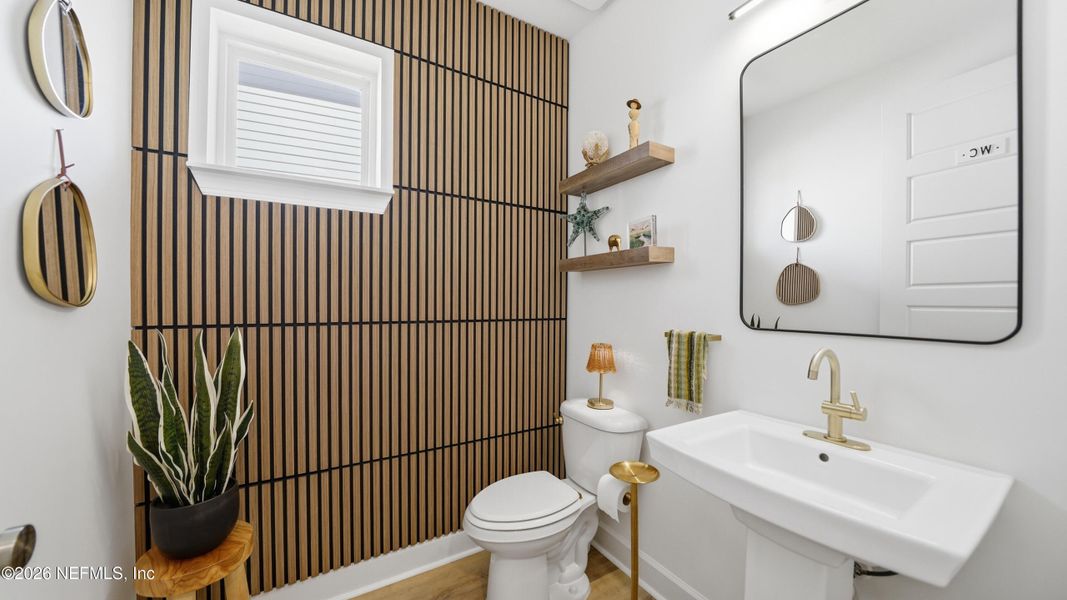 Furnished interior view inside a new home in Shearwater, St. Augustine (Image 14).