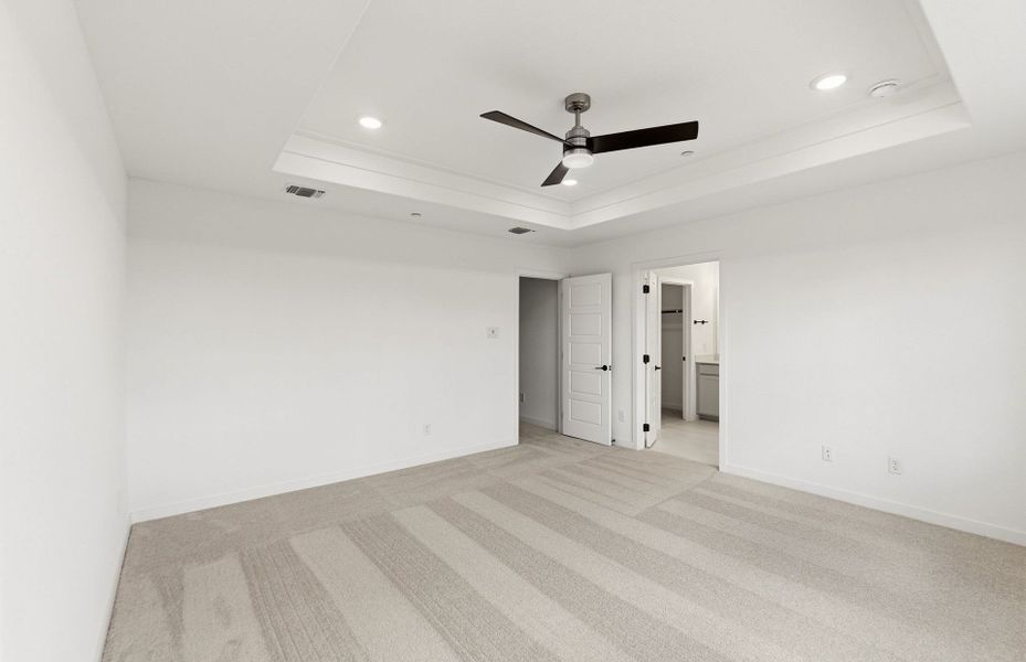 Spacious, unfurnished interior of a new home in Monarch on Main, Round Rock (Image 33).