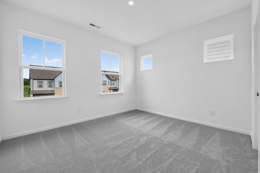 Spacious, unfurnished interior of a new home in Ridge at Sugar Creek, Indian Land (Image 21). Spacious, unfurnished interior of a new home in Ridge at Sugar Creek, Indian Land (Image 21).