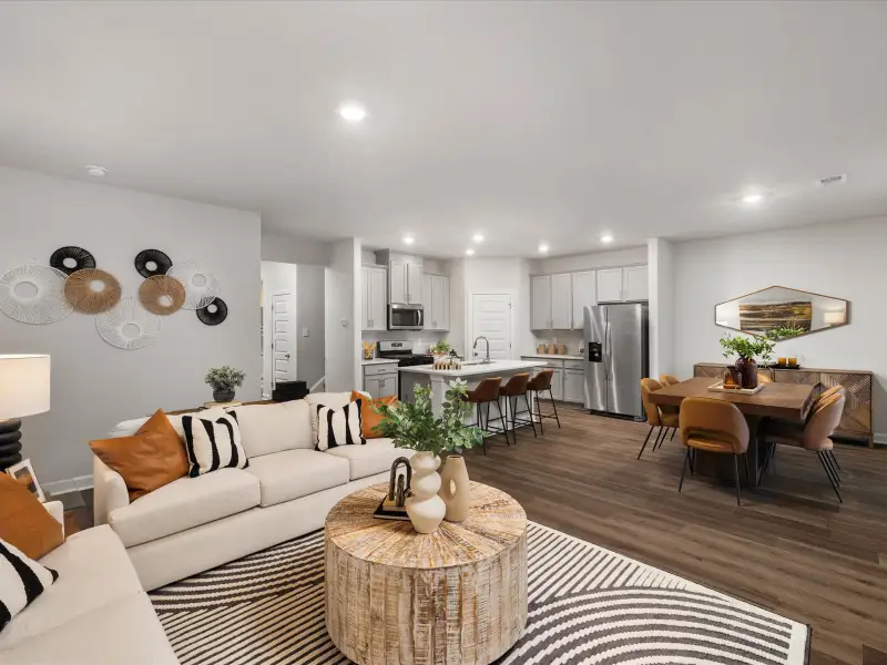 Furnished interior view inside a new home in Maxwell Commons, Easley (Image 4).