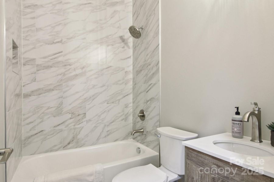 Furnished interior view inside a new home in , Maggie Valley (Image 31).