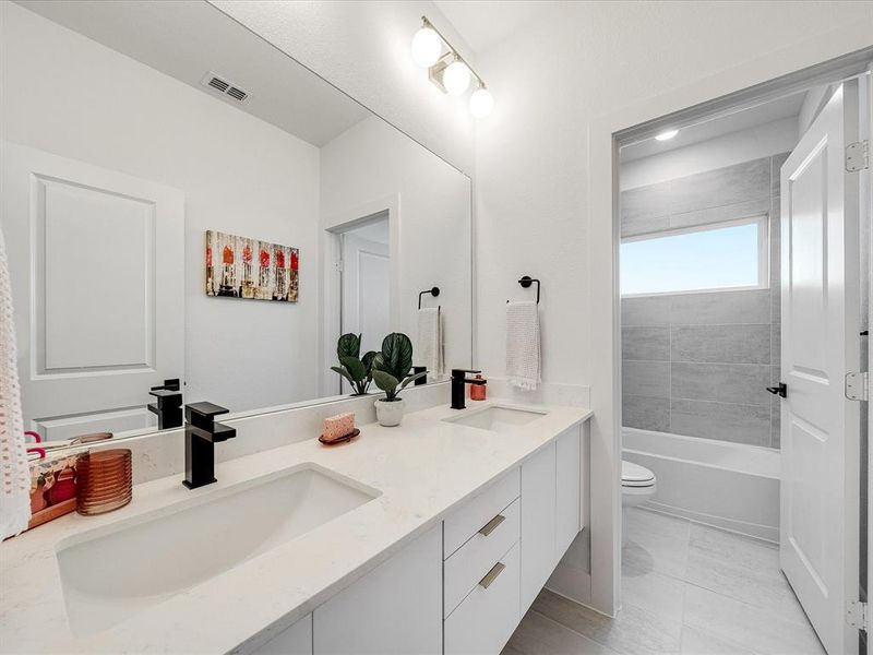 Furnished interior view inside a new home in , Little Elm (Image 11). Furnished interior view inside a new home in , Little Elm (Image 11).