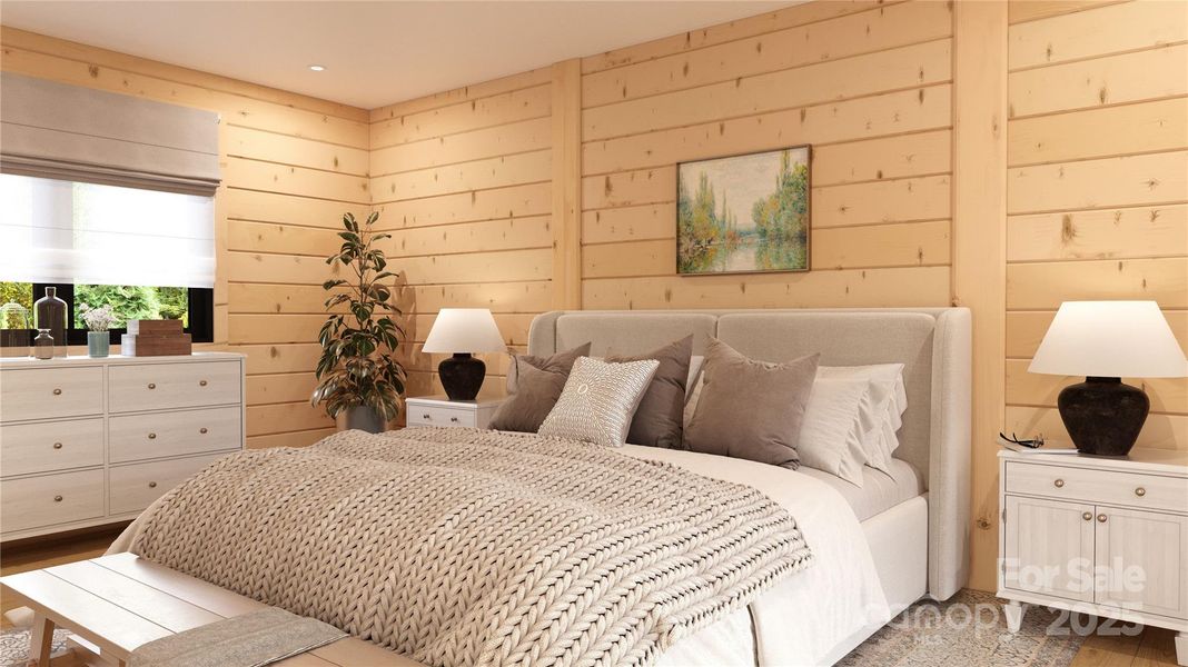 Furnished interior view inside a new home in , Connelly Springs (Image 6).