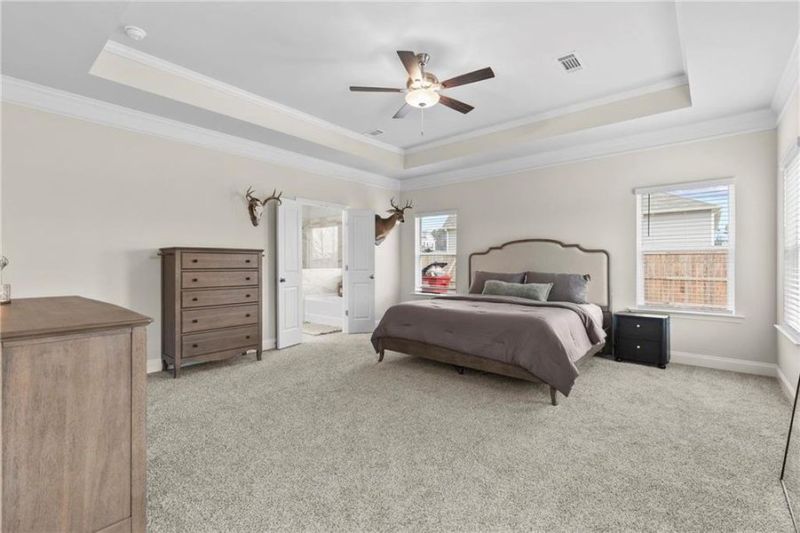 Furnished interior view inside a new home in Laurel Cove, Hoschton (Image 11).