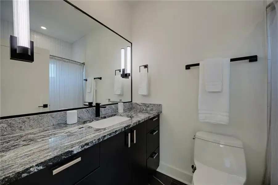Furnished interior view inside a new home in , Sandy Springs (Image 66).