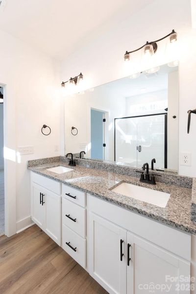 Furnished interior view inside a new home in , Clover (Image 7).