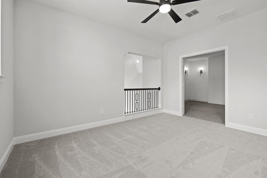 Representative unfurnished interior of a home built from the Bradley by Landon Homes in Lexington Frisco, Frisco (Image 26).