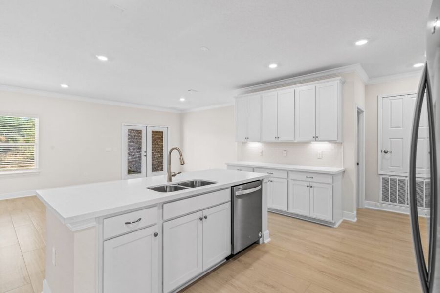 Furnished interior view inside a new home in Windswept Estates, Freeport (Image 5).