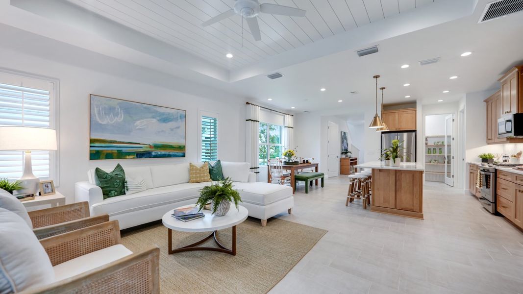 Representative furnished interior of a home built from the Heritage by Neal Communities in Tide Marsh, Fort Myers (Image 17).