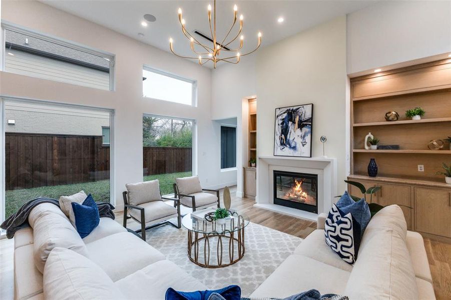 Furnished interior view inside a new home in , Dallas (Image 33). Furnished interior view inside a new home in , Dallas (Image 33).