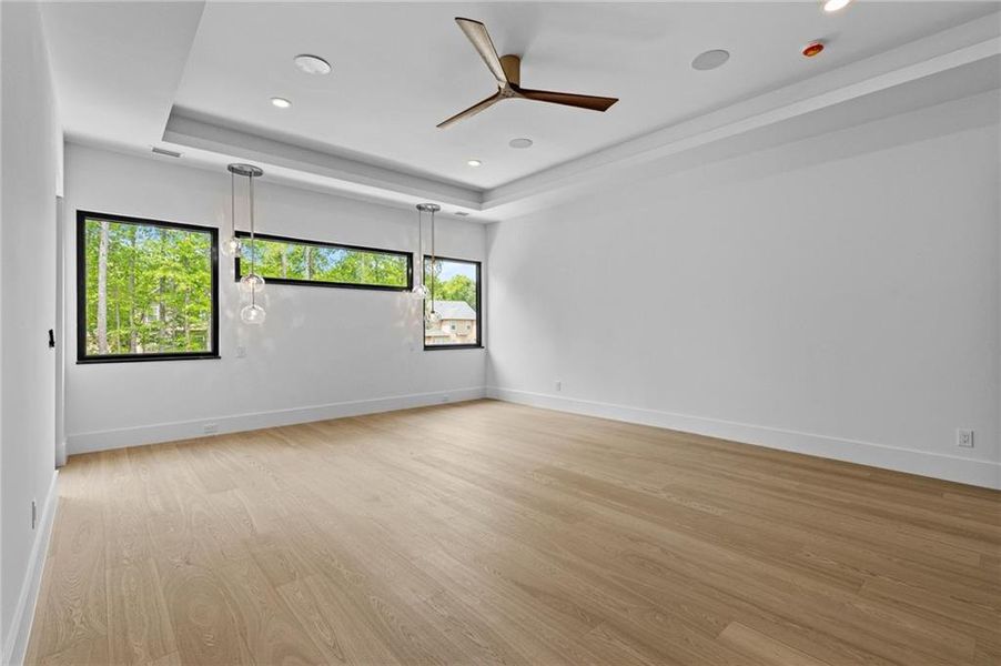 Spacious, unfurnished interior of a new home in , Sugar Hill (Image 72).