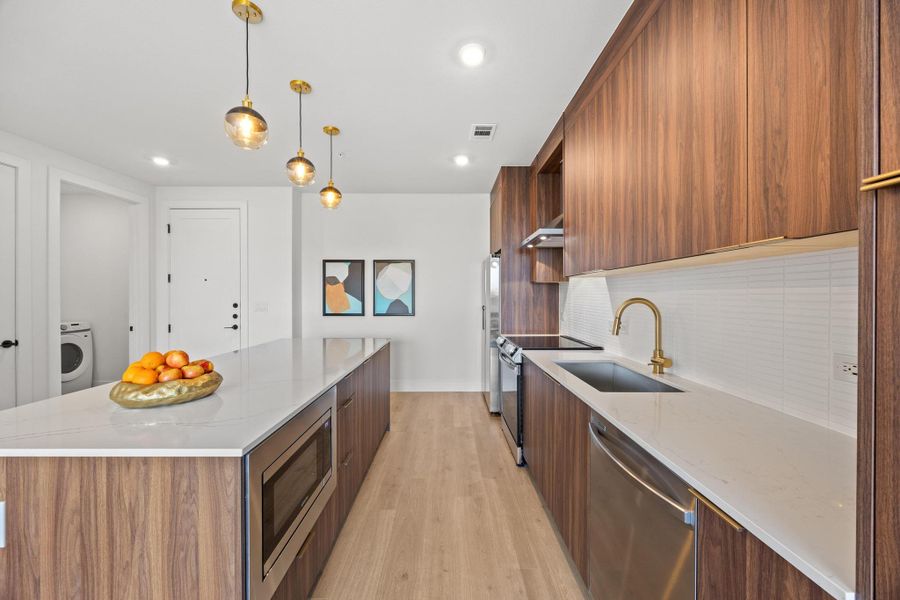 Furnished interior view inside a new home in , Austin (Image 25). Furnished interior view inside a new home in , Austin (Image 25).