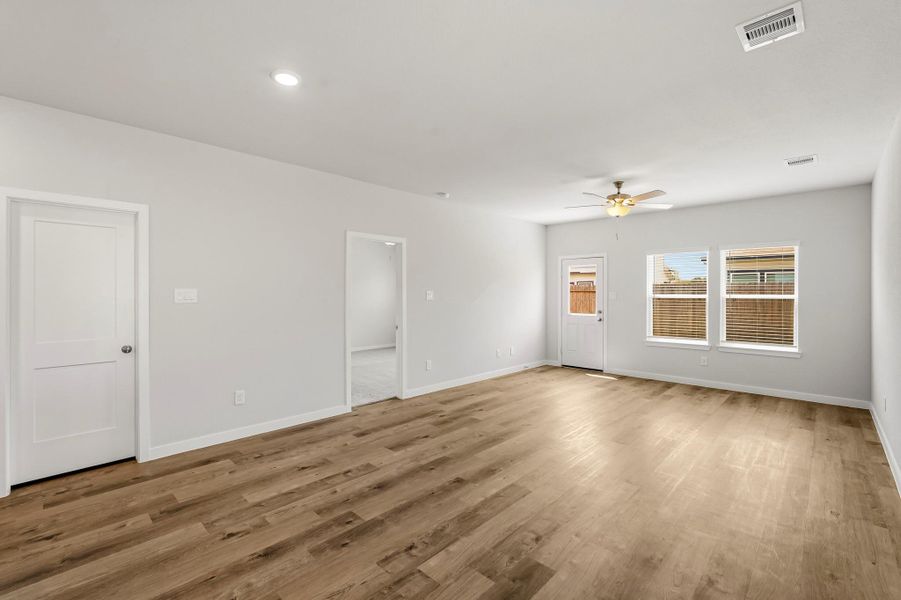 Spacious, unfurnished interior of a new home in Barrett Crossing, Crosby (Image 22). Spacious, unfurnished interior of a new home in Barrett Crossing, Crosby (Image 22).