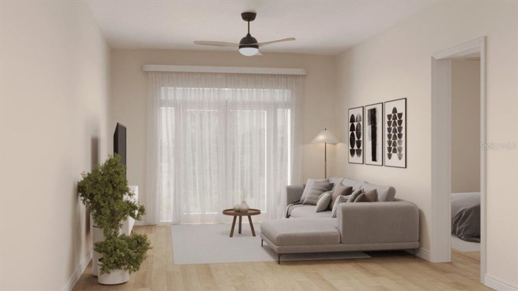 Furnished interior view inside a new home in , Apopka (Image 5). Furnished interior view inside a new home in , Apopka (Image 5).