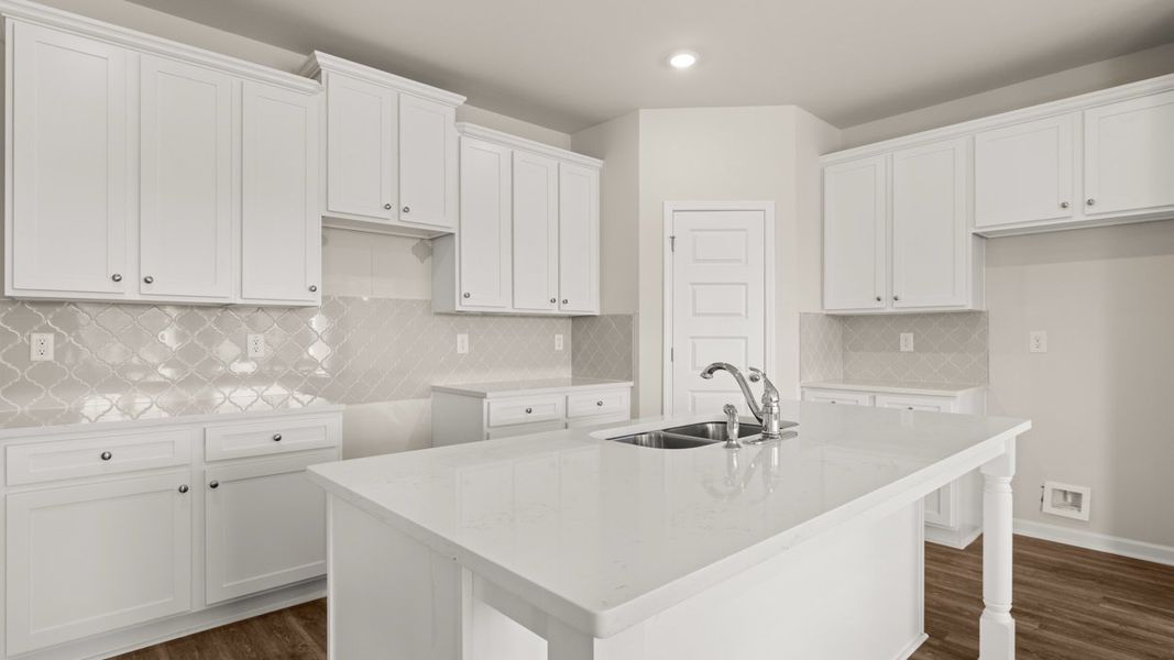 Representative furnished interior of a home built from the Avril by D.R. Horton in Brookland Commons, Monroe (Image 4).