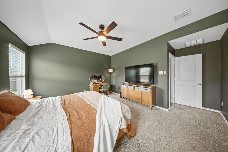 Furnished interior view inside a new home in Leonard Crossing, Leonard (Image 15).