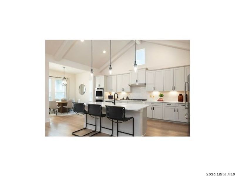 Furnished interior view inside a new home in Highland Estates, San Antonio (Image 3).