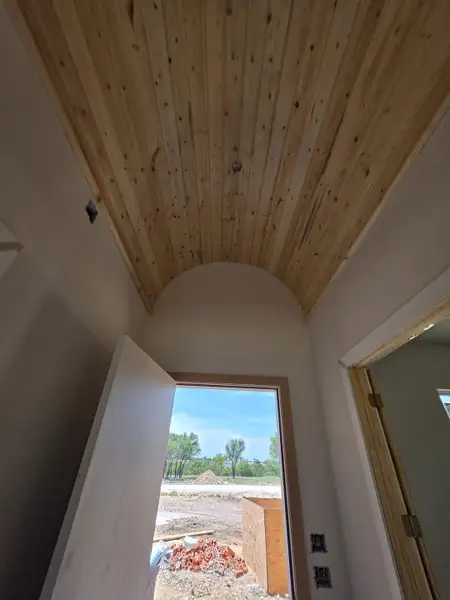 In-progress construction of a new home in Timberview Preserves, Weatherford, TX (Image 6).
