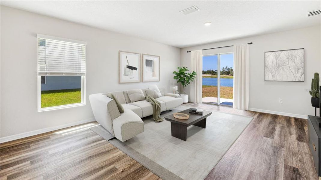 Furnished interior view inside a new home in Star Farms at Lakewood Ranch, Lakewood Ranch (Image 18).