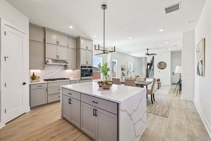 Furnished interior view inside a new home in Foxfield, Austin (Image 13).