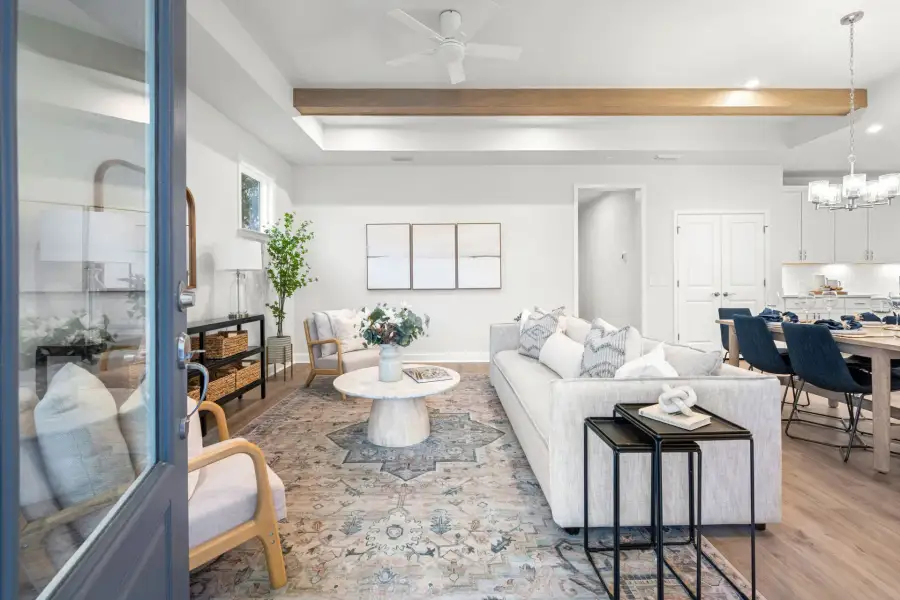 Furnished interior view inside a new home in Sun City Hilton Head, Bluffton (Image 17).